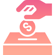 Hand Donate Box
